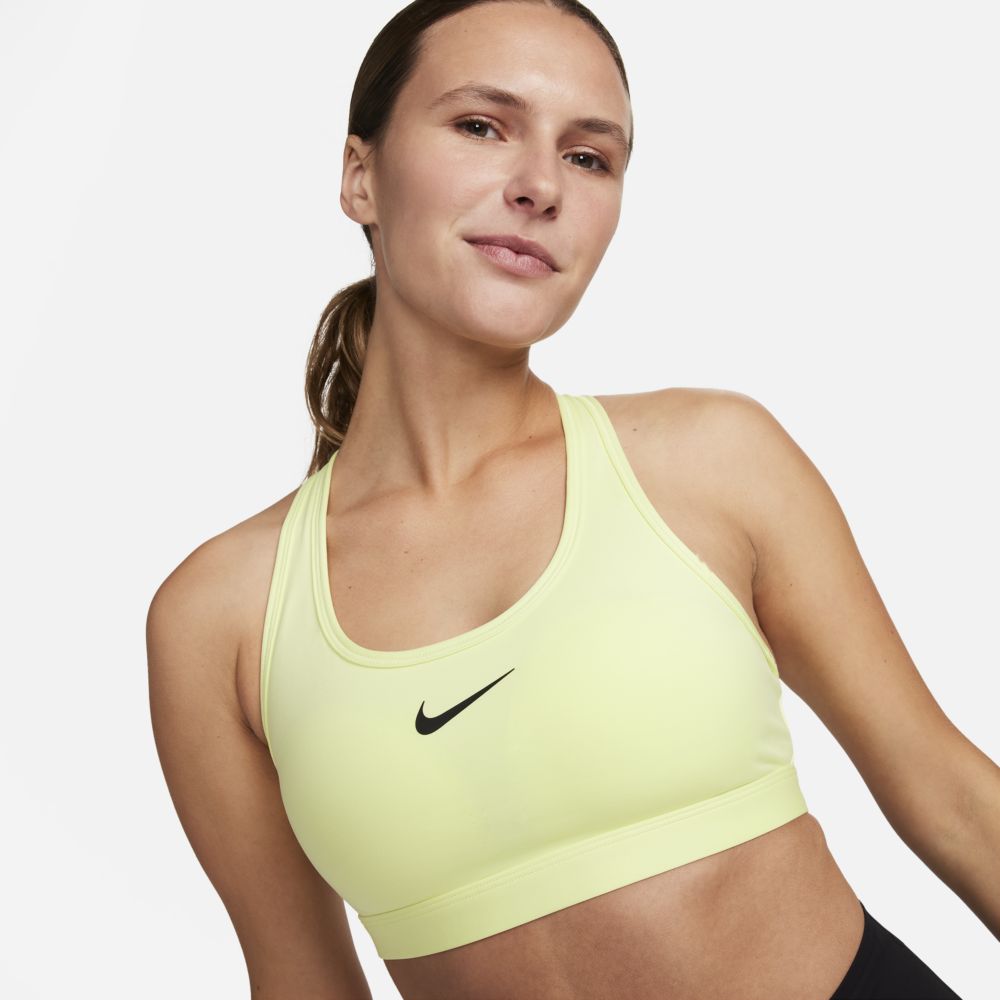 Soutien acolchoado Nike Swoosh Medium Support para mulher - DX6821