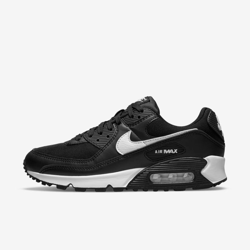 Tenis nike air max blanco con negro sale