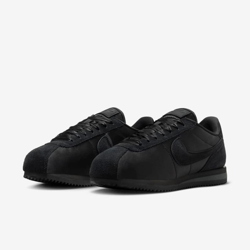 Nike cortez blancas y negras mujer best sale