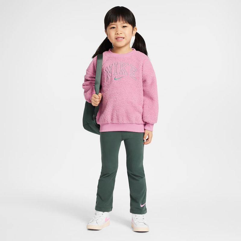 Conjunto-de-leggings-y-sudadera-de-cuello-redondo-para-infantil