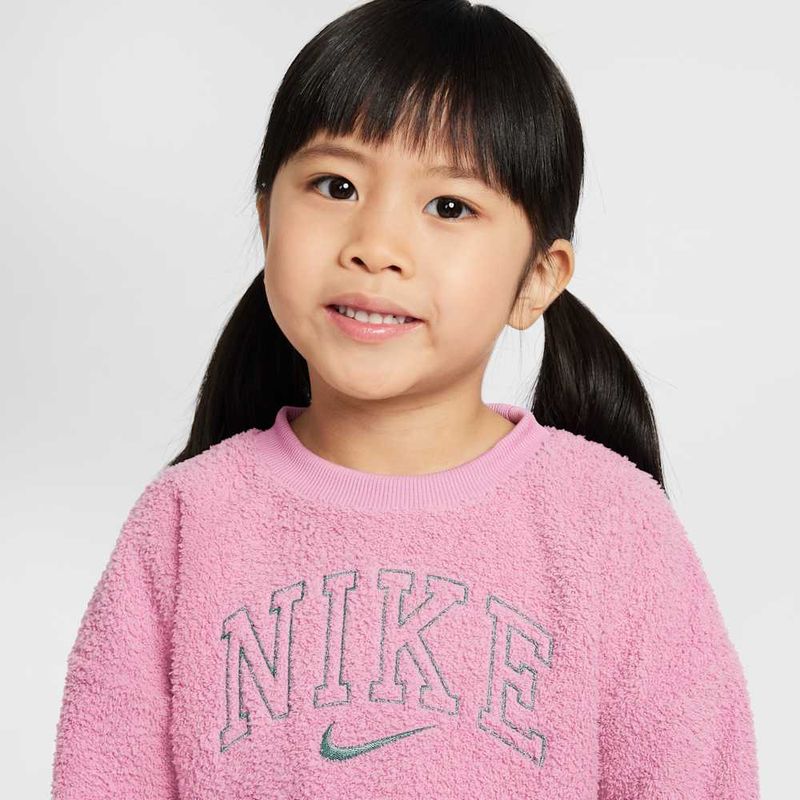 Conjunto-de-leggings-y-sudadera-de-cuello-redondo-para-infantil