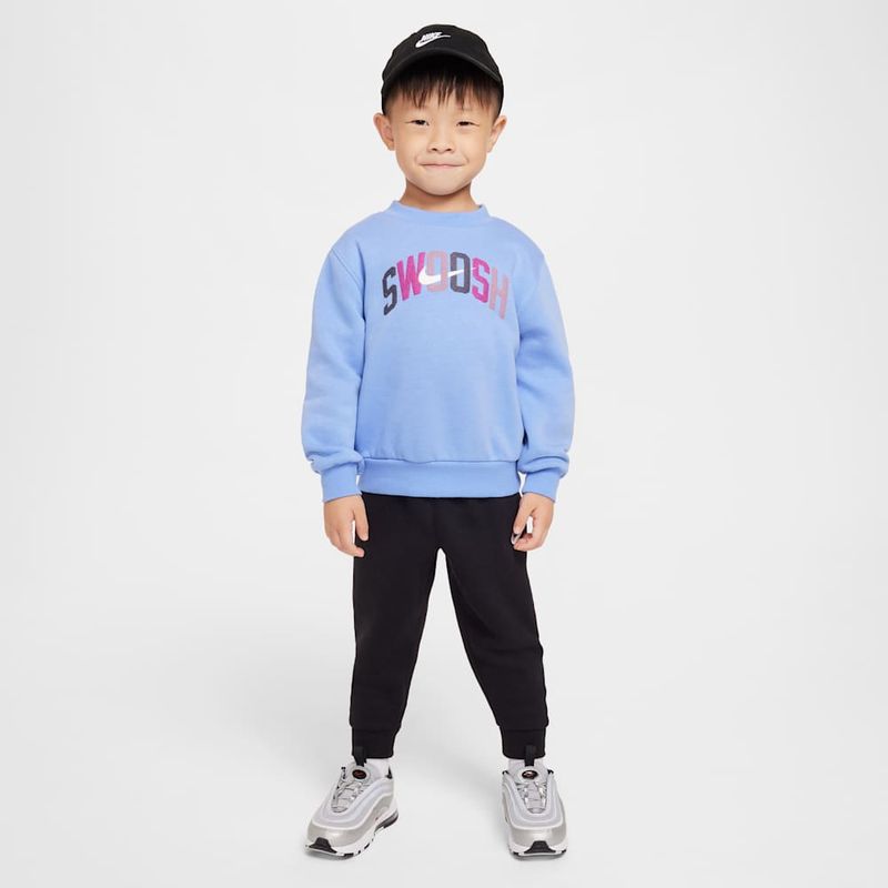 Conjunto-de-dos-piezas-de-sudadera-de-cuello-redondo-de-tejido-Fleece-ligero-infantil