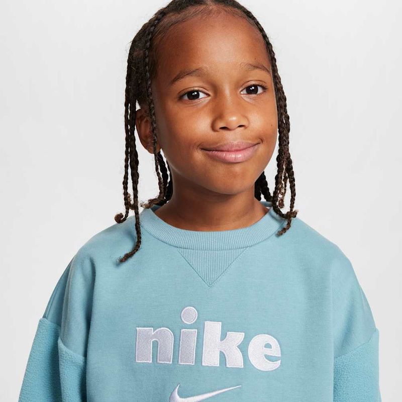 Conjunto-de-cuello-redondo-de-dos-piezas-para-niños-talla-pequeña