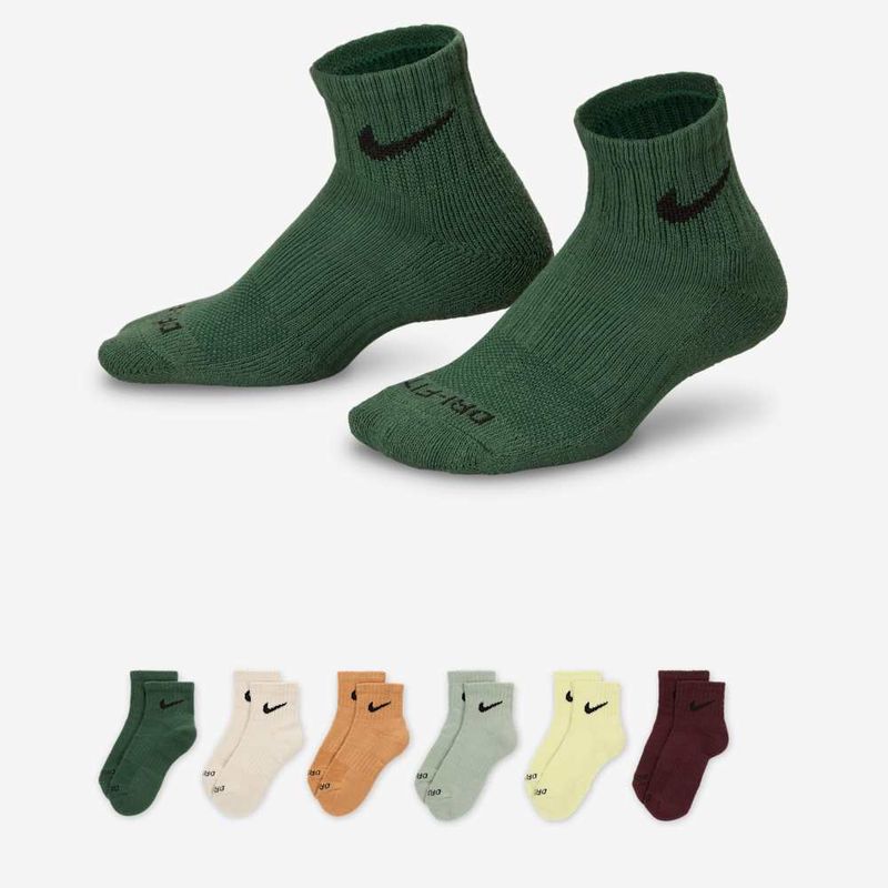 Calcetines-de-1-4-para-niños-talla-pequeña--6-pares-